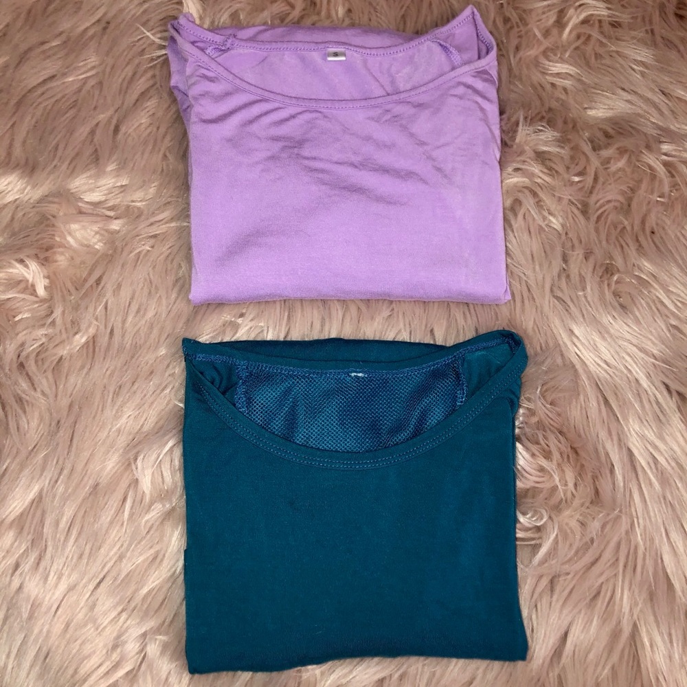 2 athletic tops
